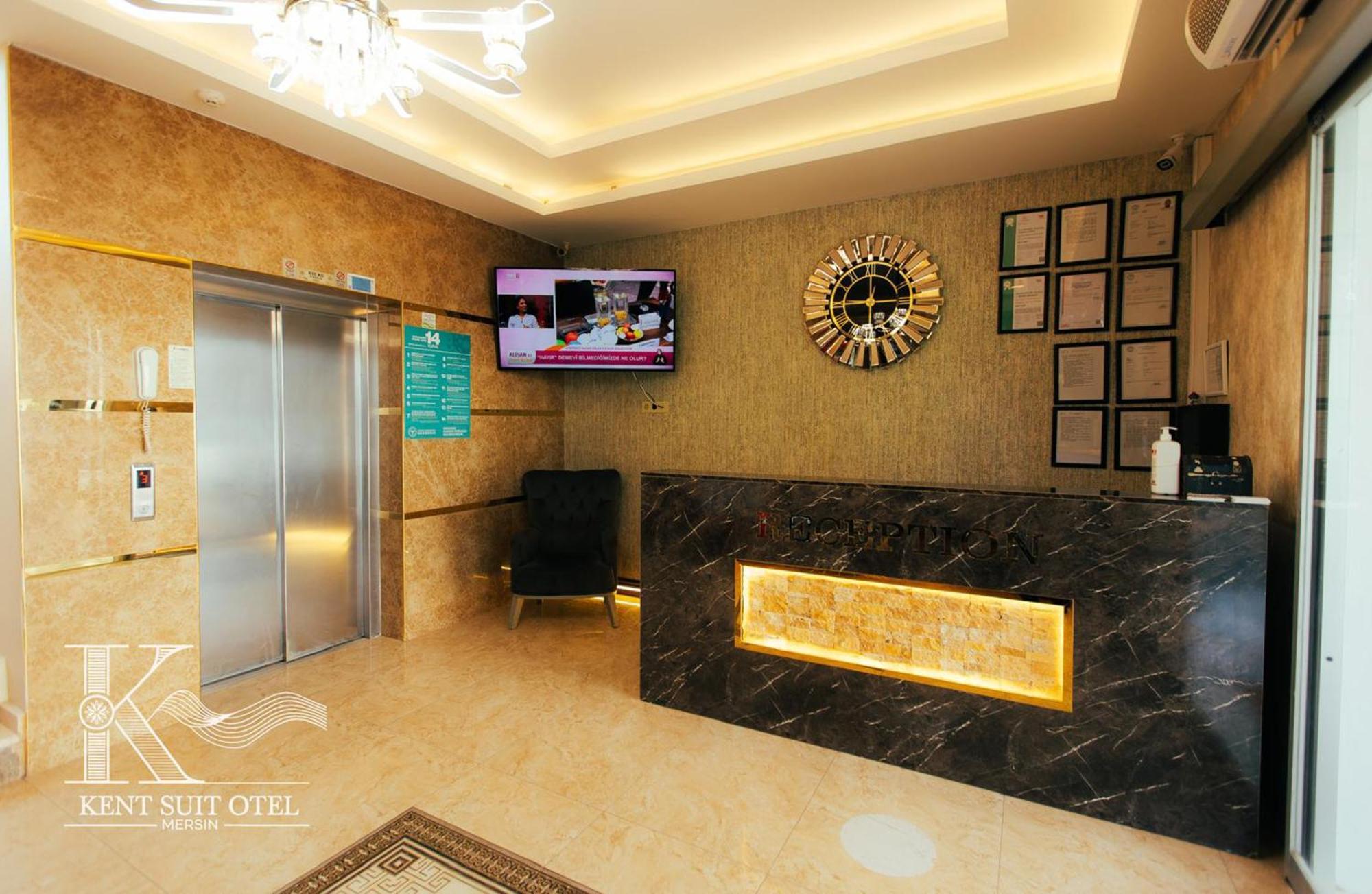 Mersin Kent Suit Hotel Mezitli Kültér fotó